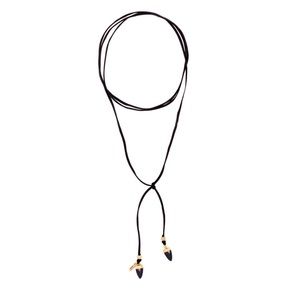 NWT! - Vanessa Mooney - Black Bolo Choker Necklace